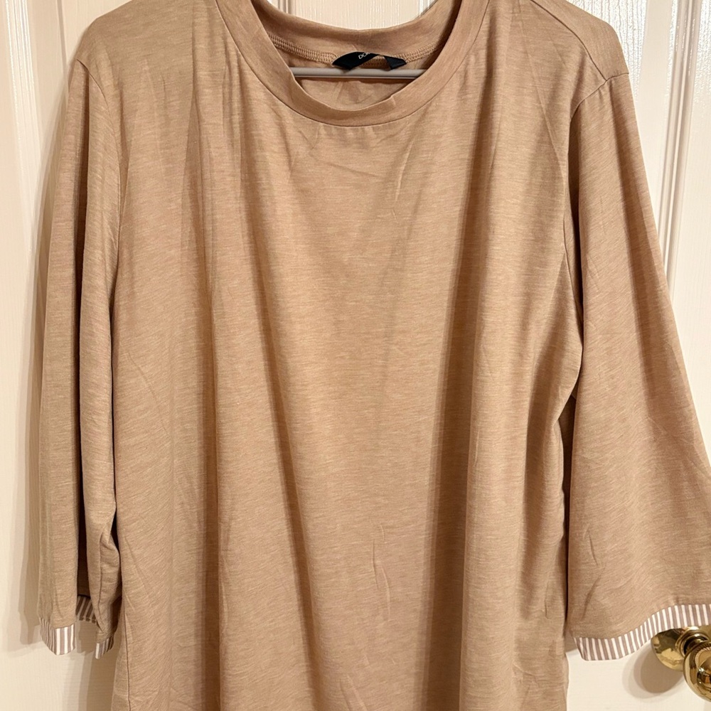 Casual Tan Women's Top